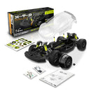 Rlaarlo XTS F10 Carbon 1:10 Scale Rally Car Rolling Chassis - (Clear Shell)