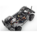Yikong YK41012 Brushed 4WD 1:10 Scale Crawler Truck Blue - 2S & 3S LiPo