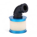 Blue Alloy Air Filter with Extra Fine Foam - Part Number 02028