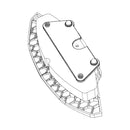 MJX Hyper Go 10306 Front Bumper Assembly - Part Number P10106