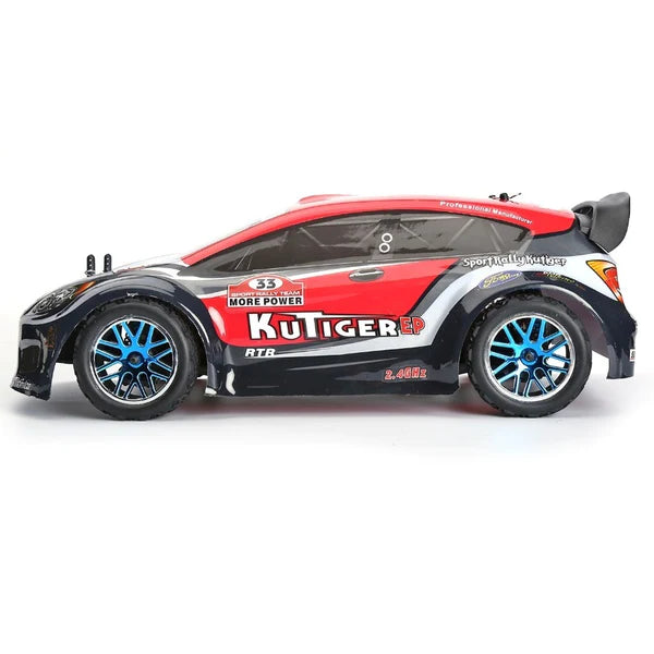 HSP Kutiger Brushless 1:10 Scale Off-Road Rally Car - Red (Pro 2S & 3S LiPo Version)
