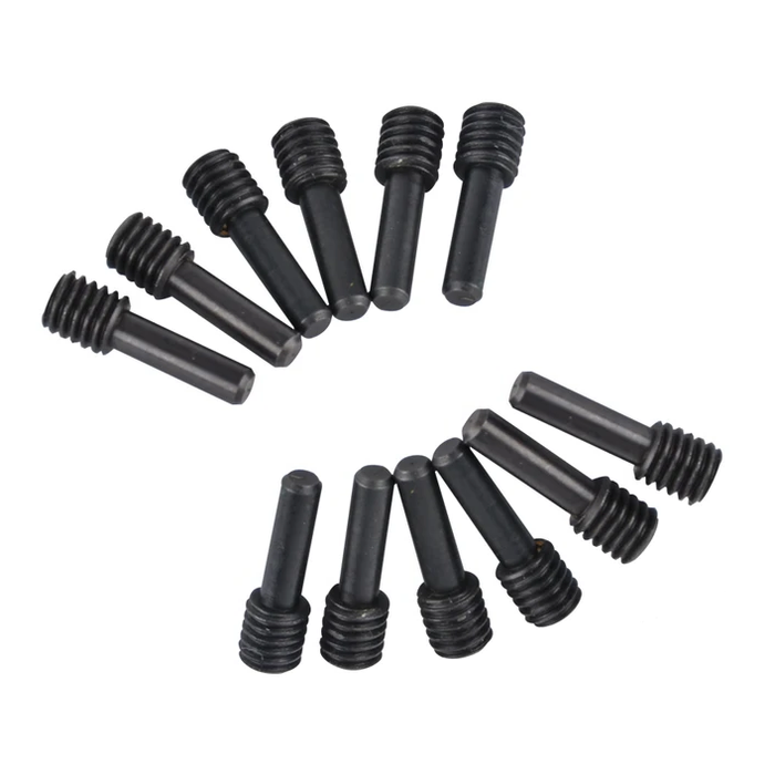 12-Pack ShareGoo Hard Steel M4x11.5mm Drive Shaft Screw Pins For Axial SCX10, Traxxas TRX-4 RC Crawler Cars