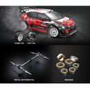 a picture showing the MJX 14303 wheels and metal transmission system