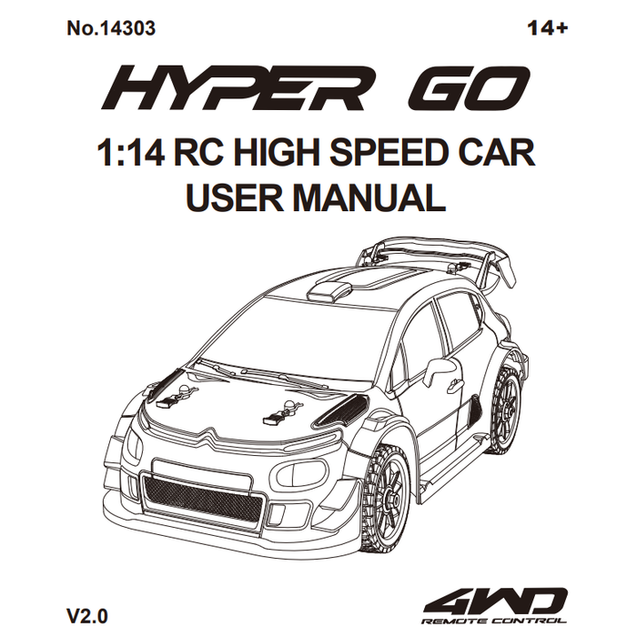 zページ MJX 14303 Parts Manual - MJX 14303 Product User Manual Download