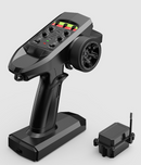 a picture of the mjx h8h remote controller system and receiver