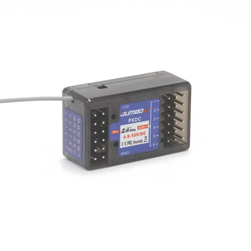 Dumbo RC X5P-350 & P6DC (Gyro) 2.4GHz 5 Channel Transmitter & Receiver Set