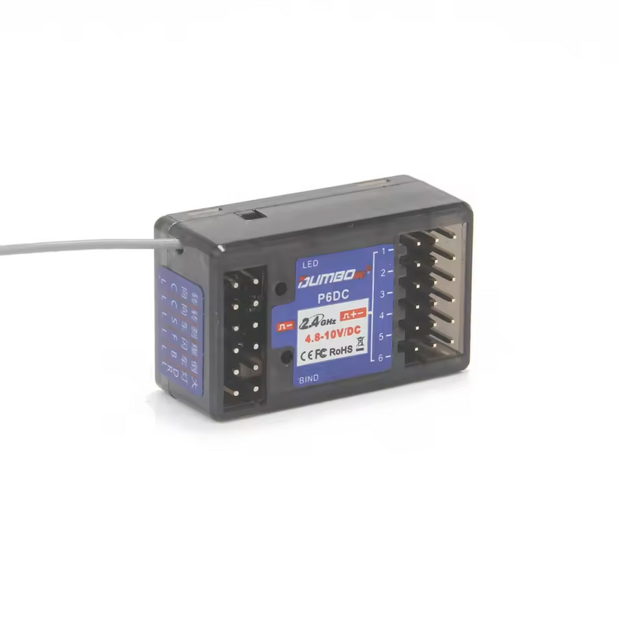Dumbo RC X5P-350 & P6DC (Gyro) 2.4GHz 5 Channel Transmitter & Receiver