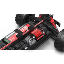 PD Racing TK10 1:16 Scale Brushless RC Monster Truck Red - 2S LiPo Version
