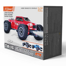 PD Racing TK10 1:16 Scale Brushless RC Monster Truck Red - 2S LiPo Version