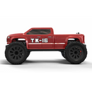 PD Racing TK10 1:16 Scale Brushless RC Monster Truck Red - 2S LiPo Version