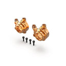 Rlaarlo Orange Alloy Front Steering Hub Set for AK Series - Part Number R10145