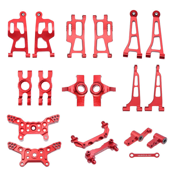 MJX Hyper Go 14210 Alloy Upgrade Kit in Red with Screws