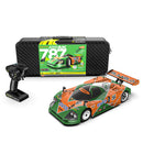 Rlaarlo AK-787 Carbon Brushless 1:10 Scale Race Car - Orange (2S/3S LiPo Version)