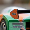 Rlaarlo AK-787 Carbon Brushless 1:10 Scale Race Car - Orange (2S/3S LiPo Version)