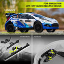 Rlaarlo XTS F10 Carbon Brushless 1:10 Scale Rally Car - White (3S LiPo Version)
