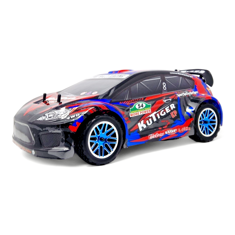 HSP Kutiger Nitro Powered 1:10th Scale Rally Car (Pro Model - 2 Speed Gearbox)