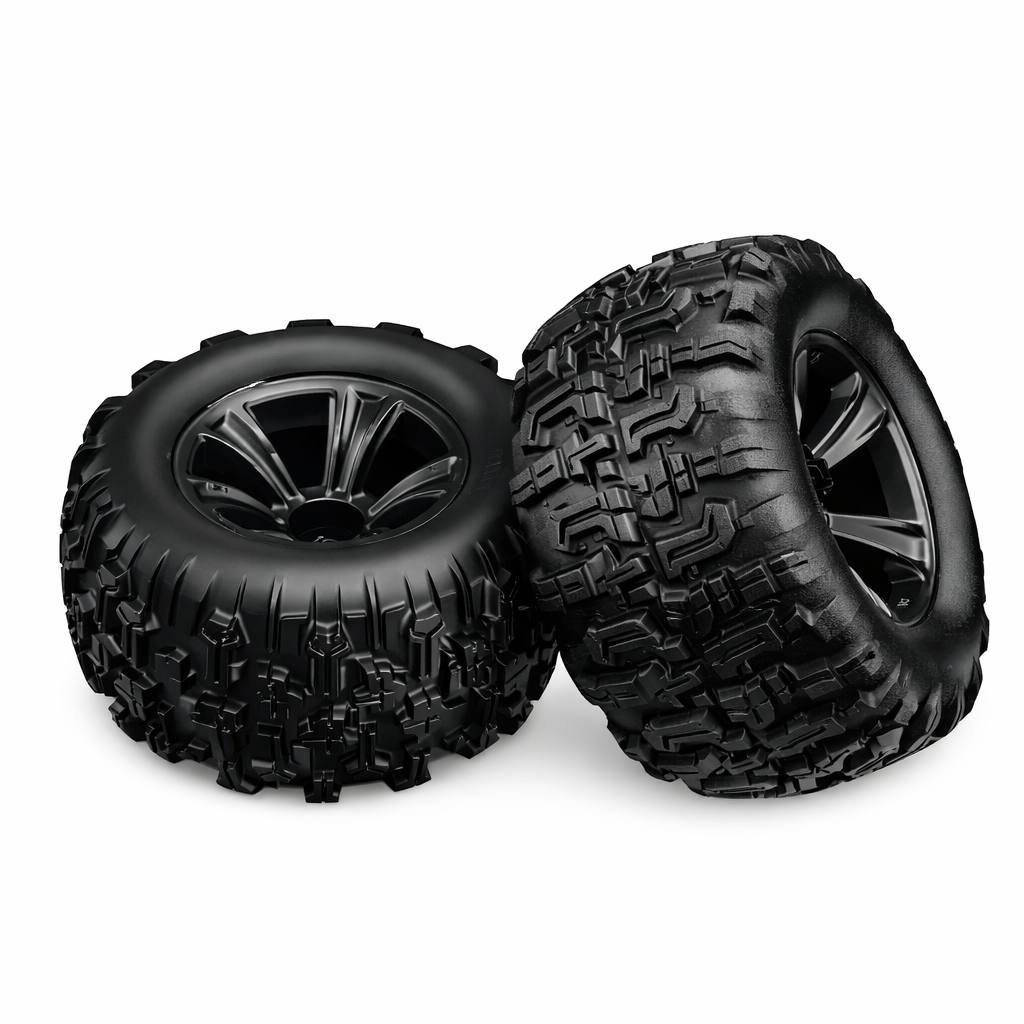 MJX Hyper Go Wheels with Tires For all Trucks (Glued) - Part Number 16