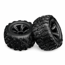 MJX Hyper Go Wheels with Tires For all Trucks (Glued) - Part Number 16300B