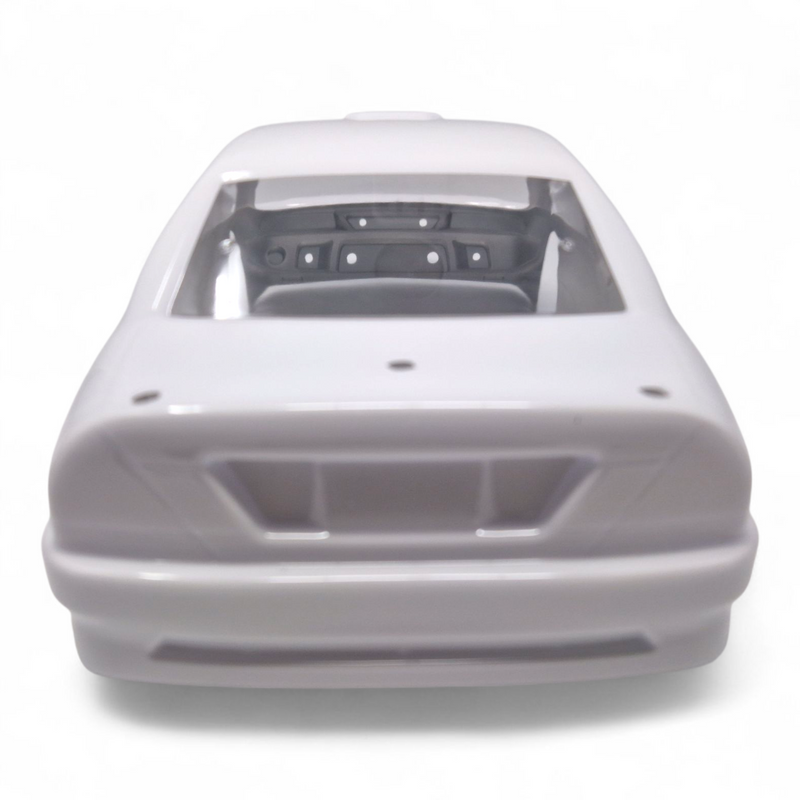 HNR Foxhound 9804 White Polycarbonate Base Body Shell With Decals - Part Number H98348-1