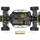 Rlaarlo XTS F10 Carbon Brushless 1:10 Scale Rally Car - White (3S LiPo Version)