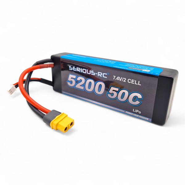 7.4v 2S 5000 mAh LiPo Rechargeable Battery Pack with Deans Connector