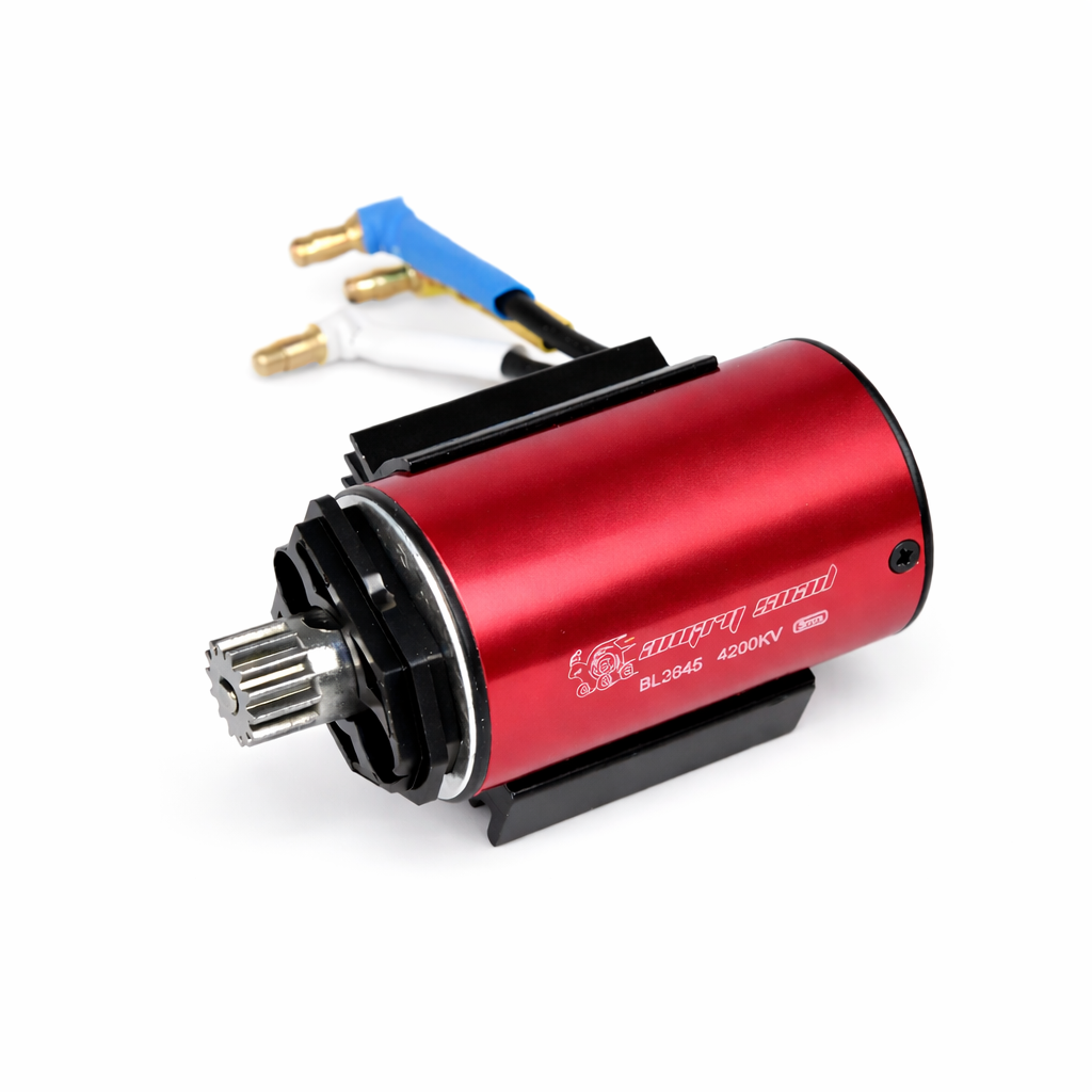 MJX Hyper Go 1:14th Scale Brushless Motor with Heat Sink & Pinion - Pa