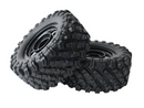 MJX HYPER GO H12 Wheels & Tyres (2 Pack) - Part Number P12Y10B