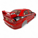 HNR Foxhound 9804 Red Polycarbonate Complete Body Shell - Part Number H98349-2