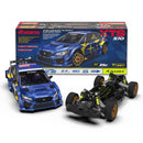 Rlaarlo XTS-S10 Carbon 1:10 Scale Rally Car Rolling Chassis - Blue Subaru