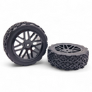 HSP Kutiger Off-Road Rally Pre-Glued Wheel and Tyre Set  - Part Number 30712