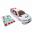 HNR Foxhound 9804 White Polycarbonate Complete Body Shell - Part Number H98349-1