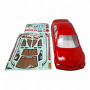 HNR Foxhound 9804 Red Polycarbonate Base Body Shell With Decals - Part Number H98348-2