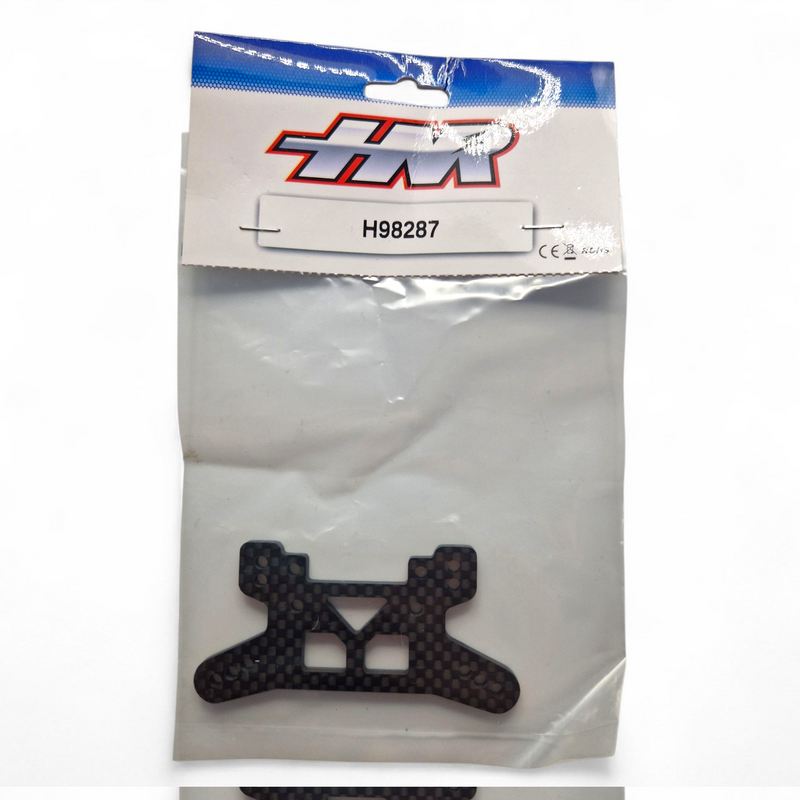 HNR 9804 Foxhound Carbon Front Shock Tower - Part Number H98287