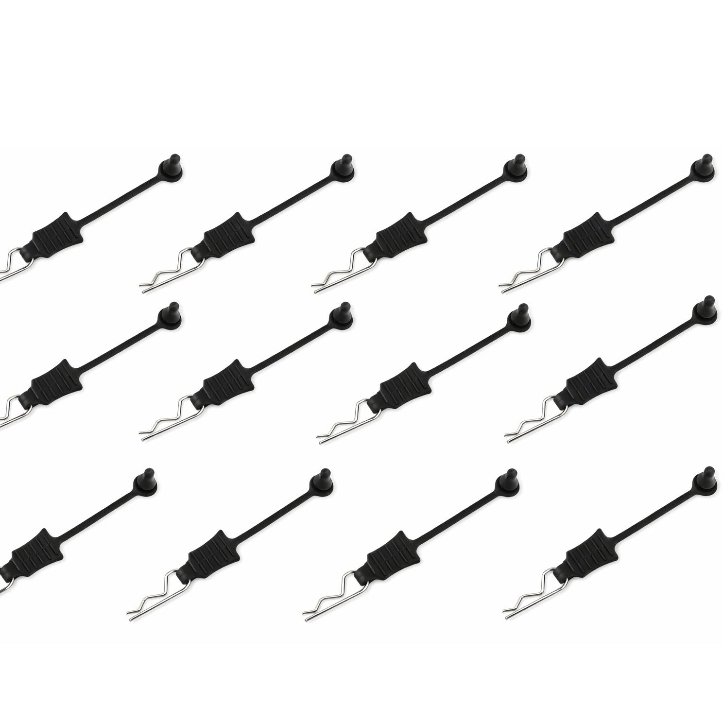 MJX Hyper Go 14211 Body Clips with Retainers (12 Pack) - Part Number M