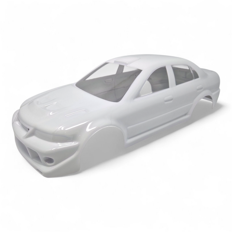 HNR Foxhound 9804 White Polycarbonate Base Body Shell With Decals - Part Number H98348-1