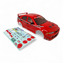 HNR Foxhound 9804 Red Polycarbonate Complete Body Shell - Part Number H98349-2