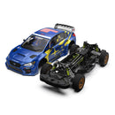 Rlaarlo XTS-S10 Carbon 1:10 Scale Rally Car Rolling Chassis - Blue Subaru