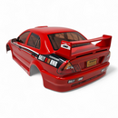 HNR Foxhound 9804 Red Polycarbonate Complete Body Shell - Part Number H98349-2