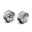 Rlaarlo Silver Wheel Rims 2 Pack for AK Series Cars - Part Number RS10003