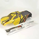 HBX Ravage 16889 / FTX Tracer Yellow Body Shell - Part Number M16130
