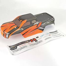 HBX Ravage 16889 / FTX Tracer Orange Body Shell - Part Number M16039
