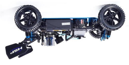 HSPニトロ2速エンジンカー HSP 02060 VX18 Engine 2.74cc Pull Starter RC 1/10 Nitro Car RedCat