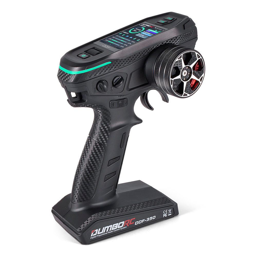 Dumbo RC DDF 350 & P6DCG (Gyro) 2.4GHz 10 Channel LCD Transmitter & Re