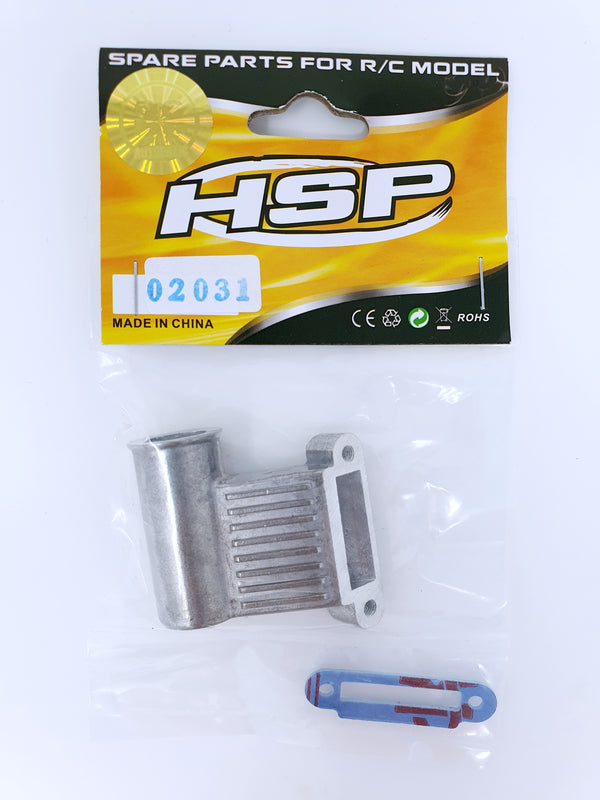 HSP Exhaust Manifold  | Hsp Engine Exhaust | SERIOUS-RC