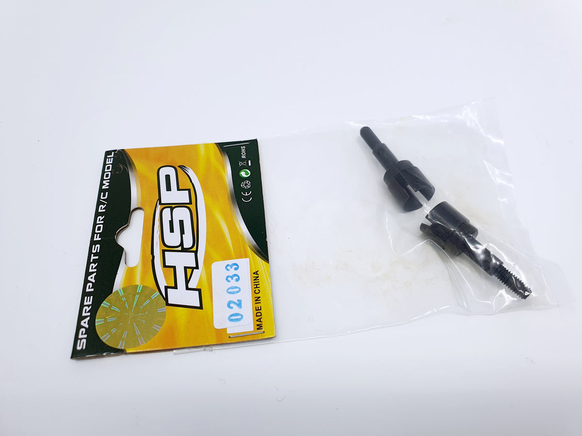 4 Pièces Essieux Roues Pour Voiture RC HSP 1:10 - Compatible Buggy, Truck, On-road - Acier - Remplacement Pièces Modèle Radiocommandé - 11
