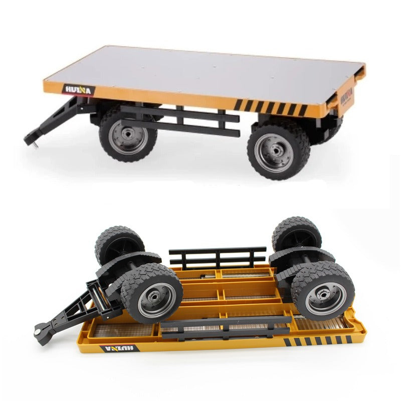 Huina 1:10 Scale Remote Controlled Fully Operational Fork Lift & Metal Trailer