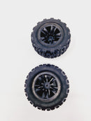 MJX Hyper Go Wheels with Tires For all Trucks (Glued) - Part Number 16300B