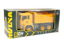 Huina 1337 RC Dump Truck 1/18 Scale Remote Controlled Digger Tipper with Lights