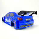 RC Car Body Shell HSP On Road 1/10 Scale Body Shell Pre-Painted Subaru Blue