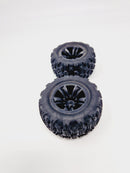 MJX Hyper Go Wheels with Tires For all Trucks (Glued) - Part Number 16300B